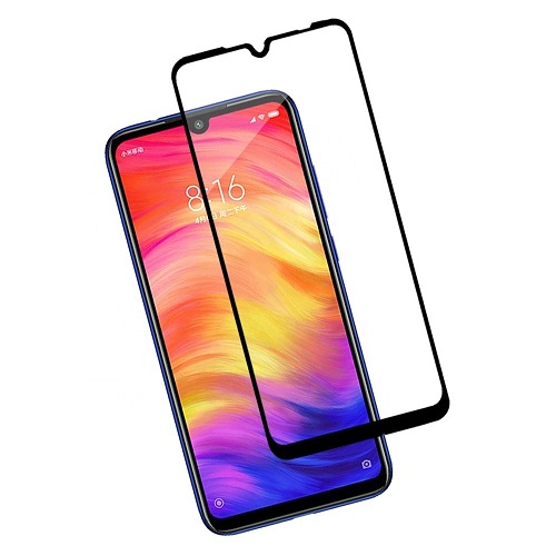 Защитное стекло для Xiaomi Redmi 7 Full Glue 0.3мм 2.5D Black