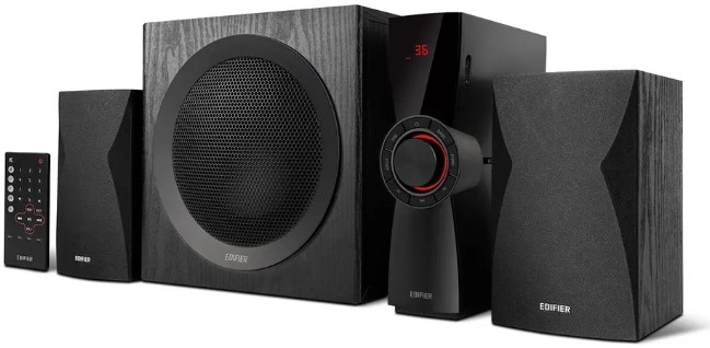 Акустика 2.1 Edifier CX7, Bluetooth, ПДУ, черный