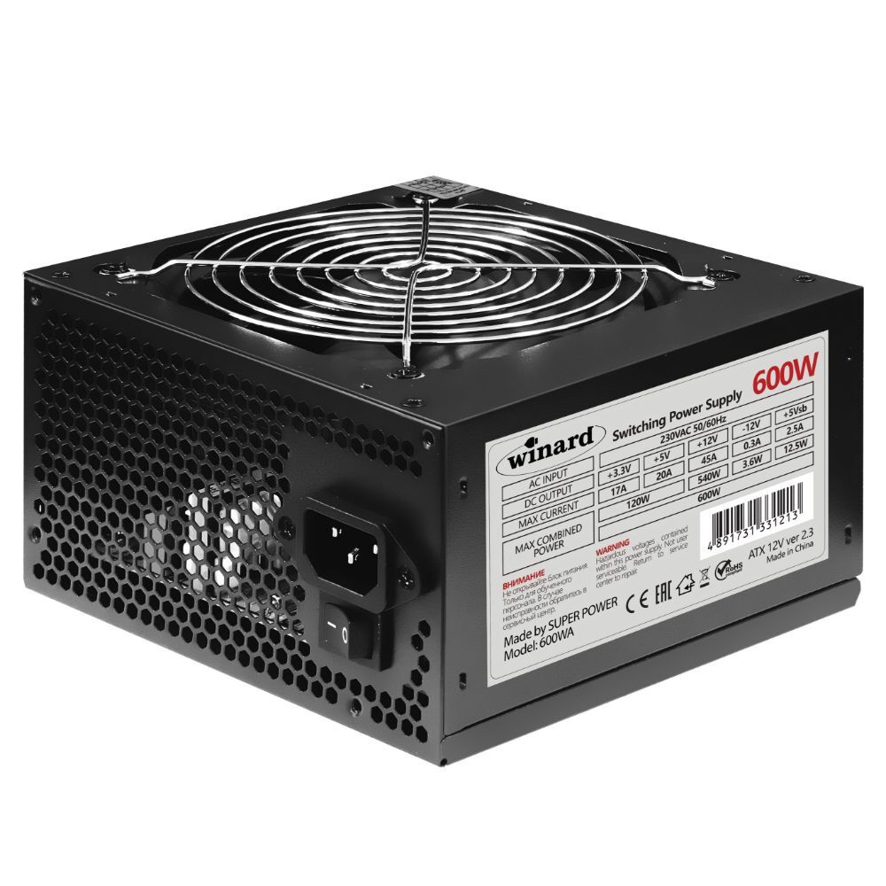 Блок питания 600W Winard 600WA12