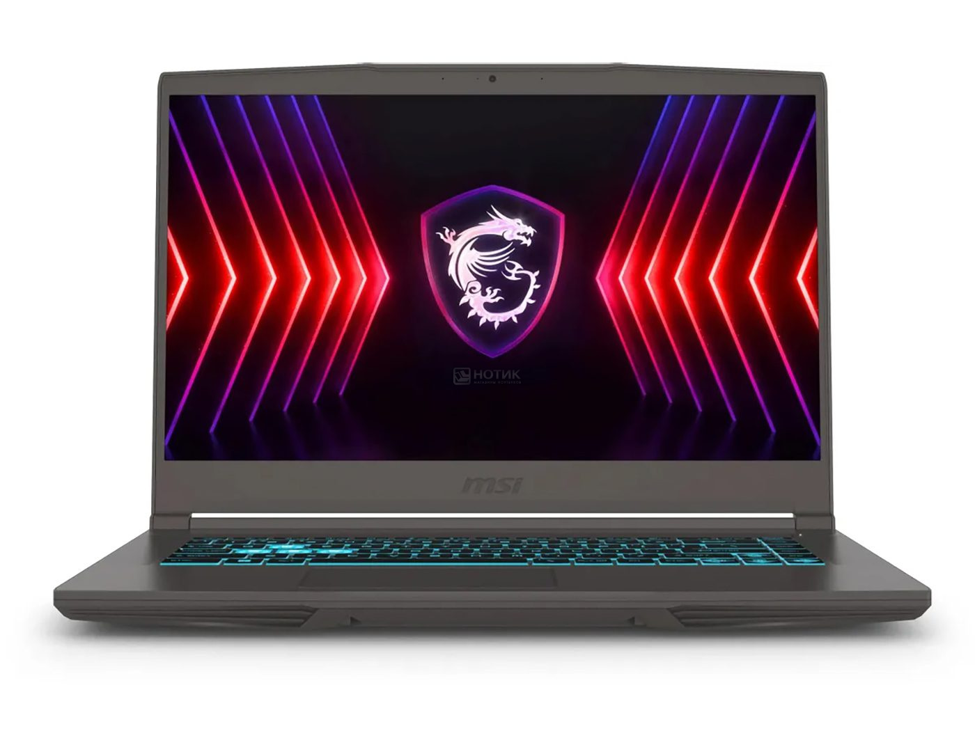 Ноутбук MSI Thin 15 B12UC-3255XRU, 15.6", IPS, i5-12450H/16/1tb/RTX3050, серый