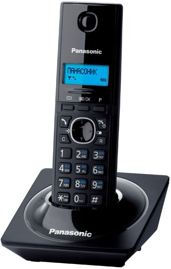 Радиотелефон (DECT) Panasonic KX-TG1711RUB, черный