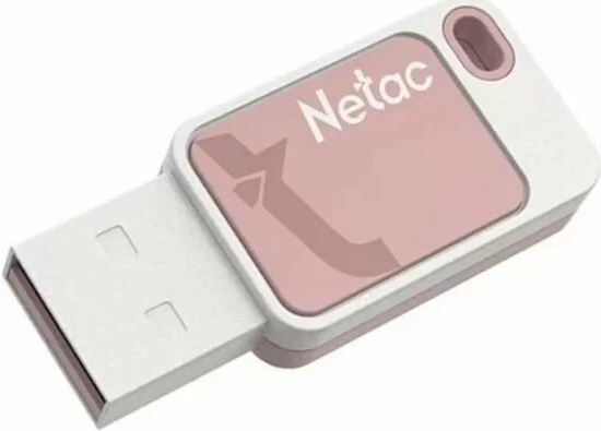Флеш накопитель 8Gb USB2.0 Netac UA31 (NT03UA31N-008G-20PK), розовая