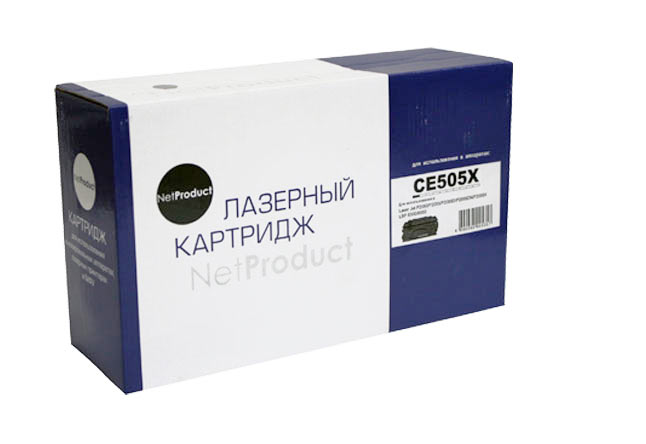 Картридж совместимый NetProduct N-CE505X (P2035/ P2035n/ P2055/ P2055d/ P2055dn/ P2055d) 6.5K