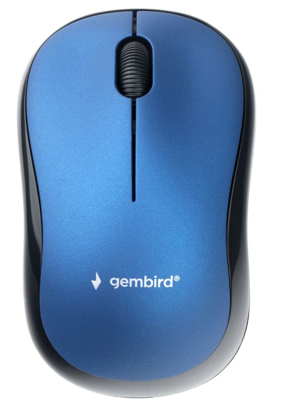 Мышь беспроводная Gembird MUSW-265, синий, USB