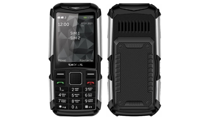 Мобильный телефон teXet TM-D314, черный