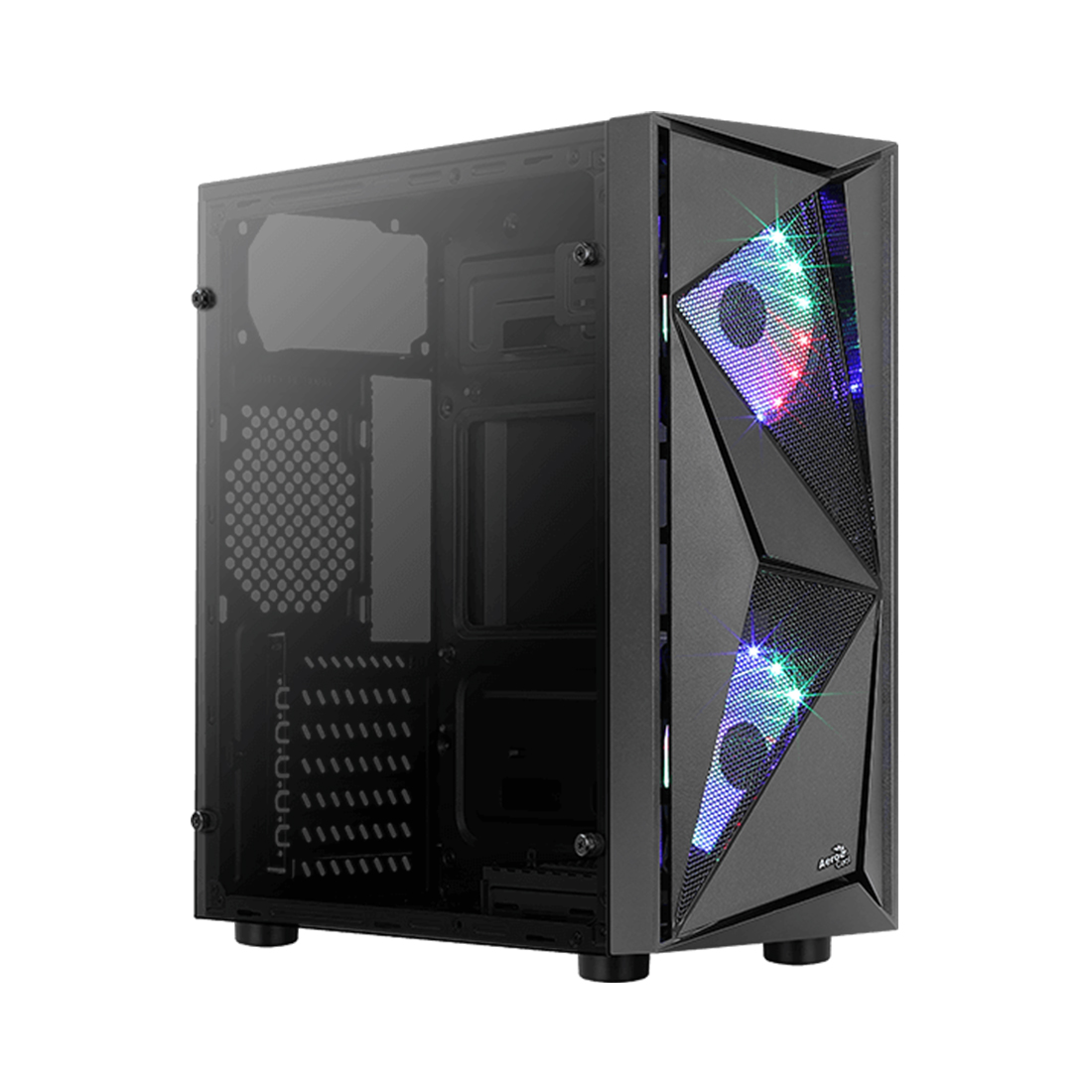 Корпус ATX без БП AeroCool Glider Cosmo-G-BK-v1
