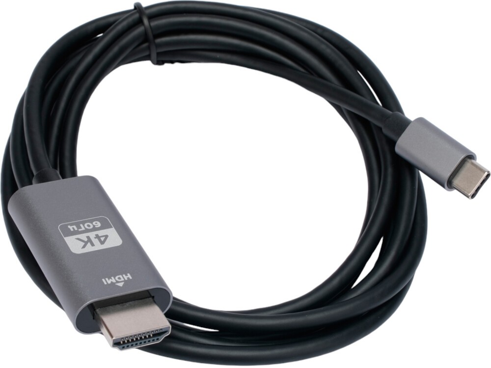 Переходник USB Type-C/HDMI, 1.8m, Cablexpert CCB-A-CM-HDMI-1.8M