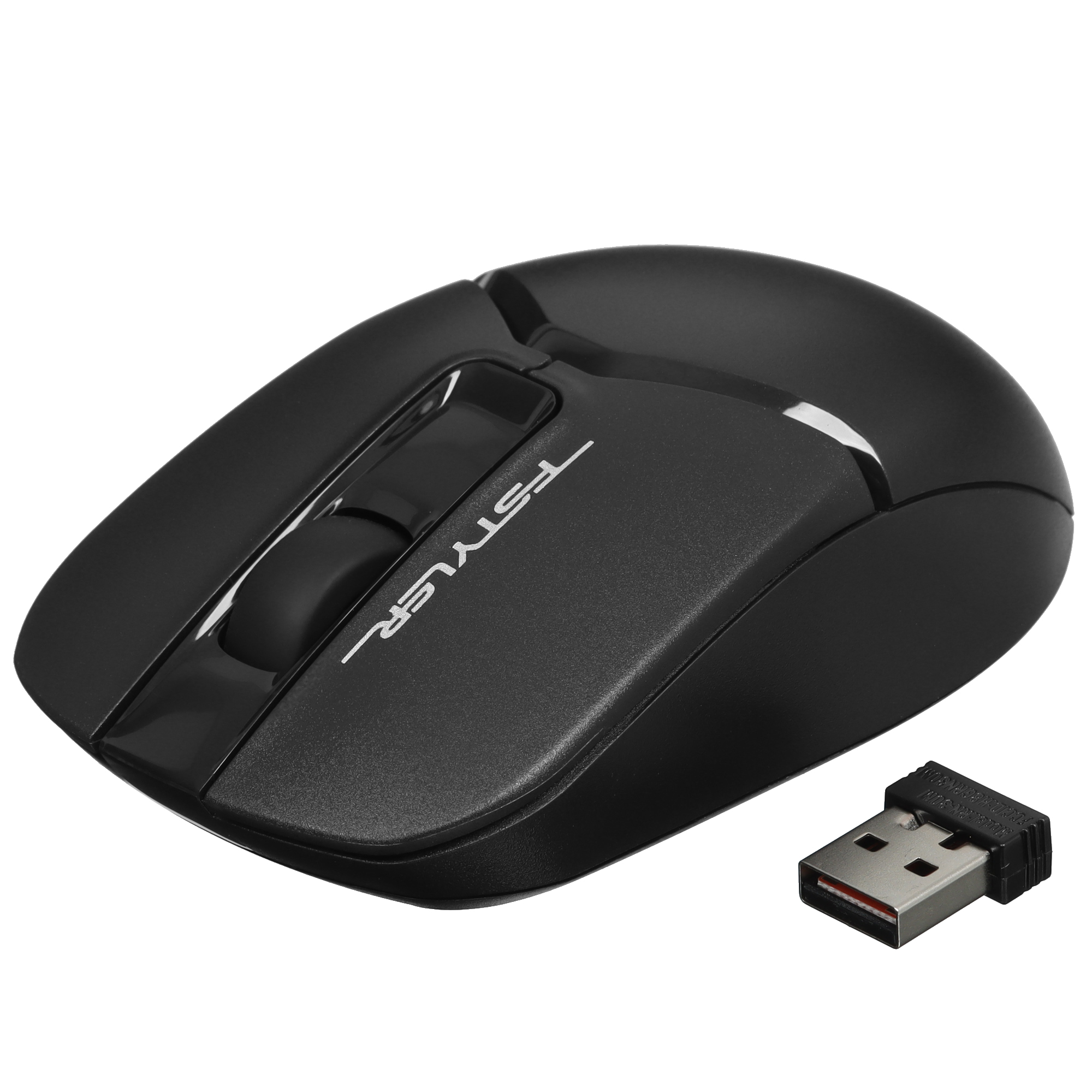 Мышь беспроводная A4Tech Fstyler FG12S черный USB