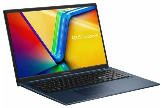 Ноутбук ASUS Vivobook 17 (X1704VA-AU1074) 17.3", IPS,Intel U300/16/512, серебристый