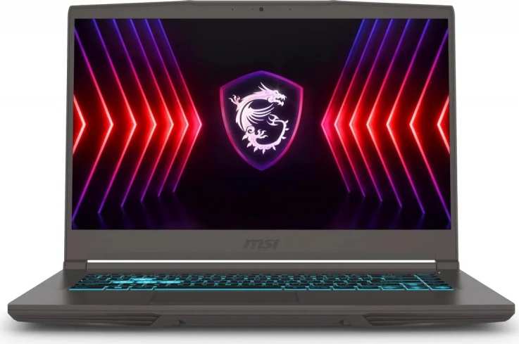 Ноутбук MSI Thin 15 B12UC-2632XRU, 15.6", IPS, i5-12450H/16/512/RTX3050, серый