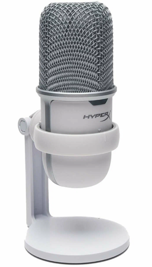 Игровой микрофон HyperX SoloCast, белый