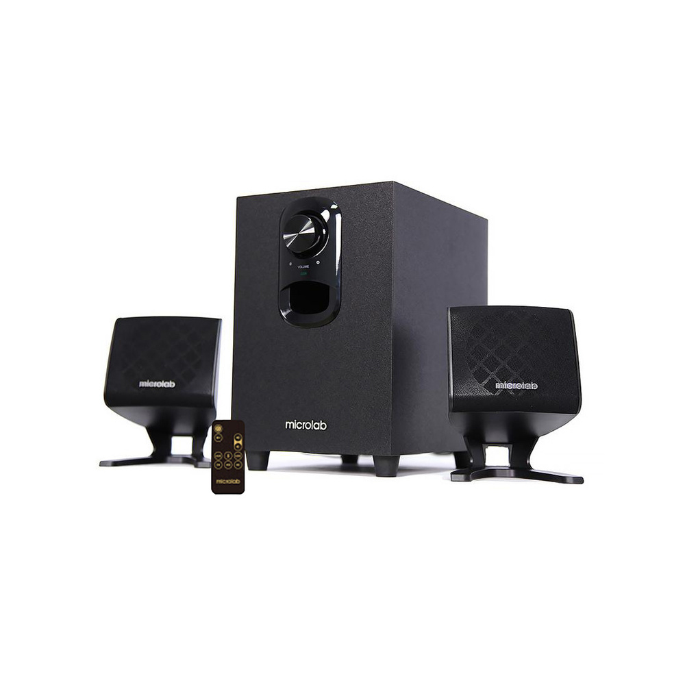 Акустика 2.1 Microlab M-108BT, Bluetooth, USB, ПДУ, черный