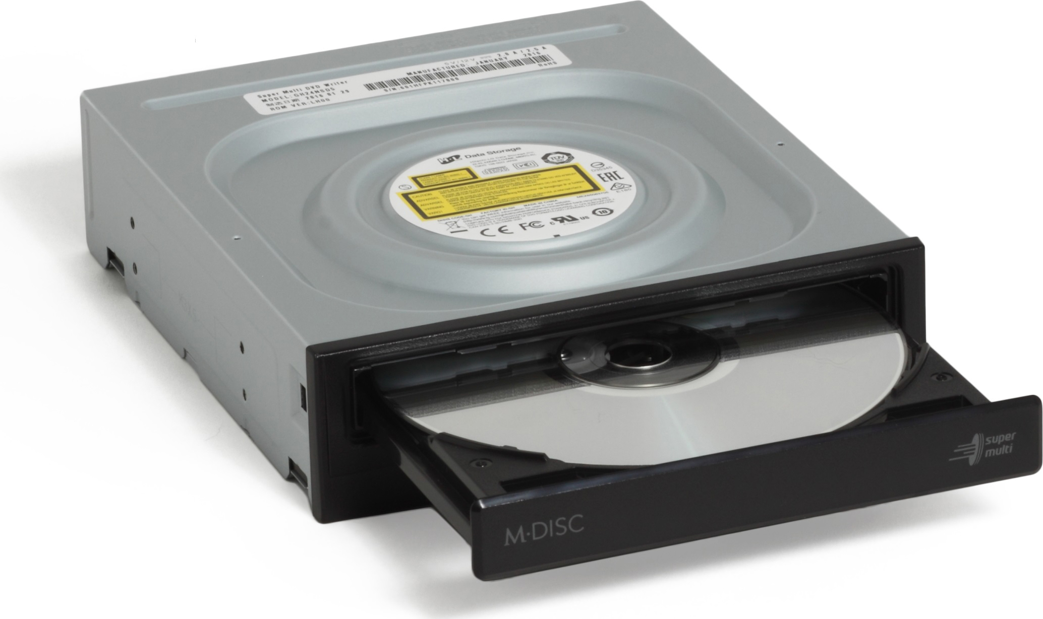 Оптический привод DVD-RW LG GH24NSD5 Black SATA