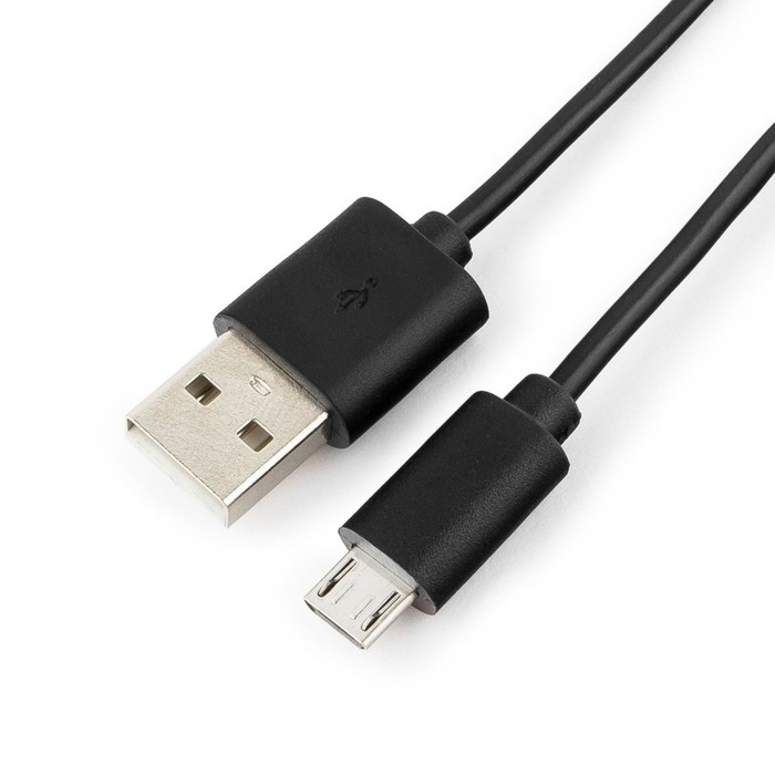 Кабель USB - microUSB Cablexpert CC-mUSB2-AMBM-1M 1m, черный