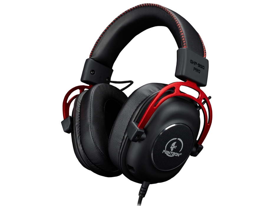 Гарнитура игровая PANTEON GHP-950 PRO, черно-красная