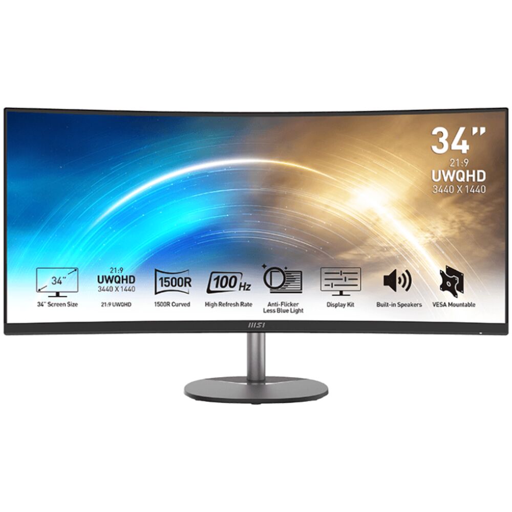 Монитор 34" MSI Optix MP341CQ черный (100Hz)
