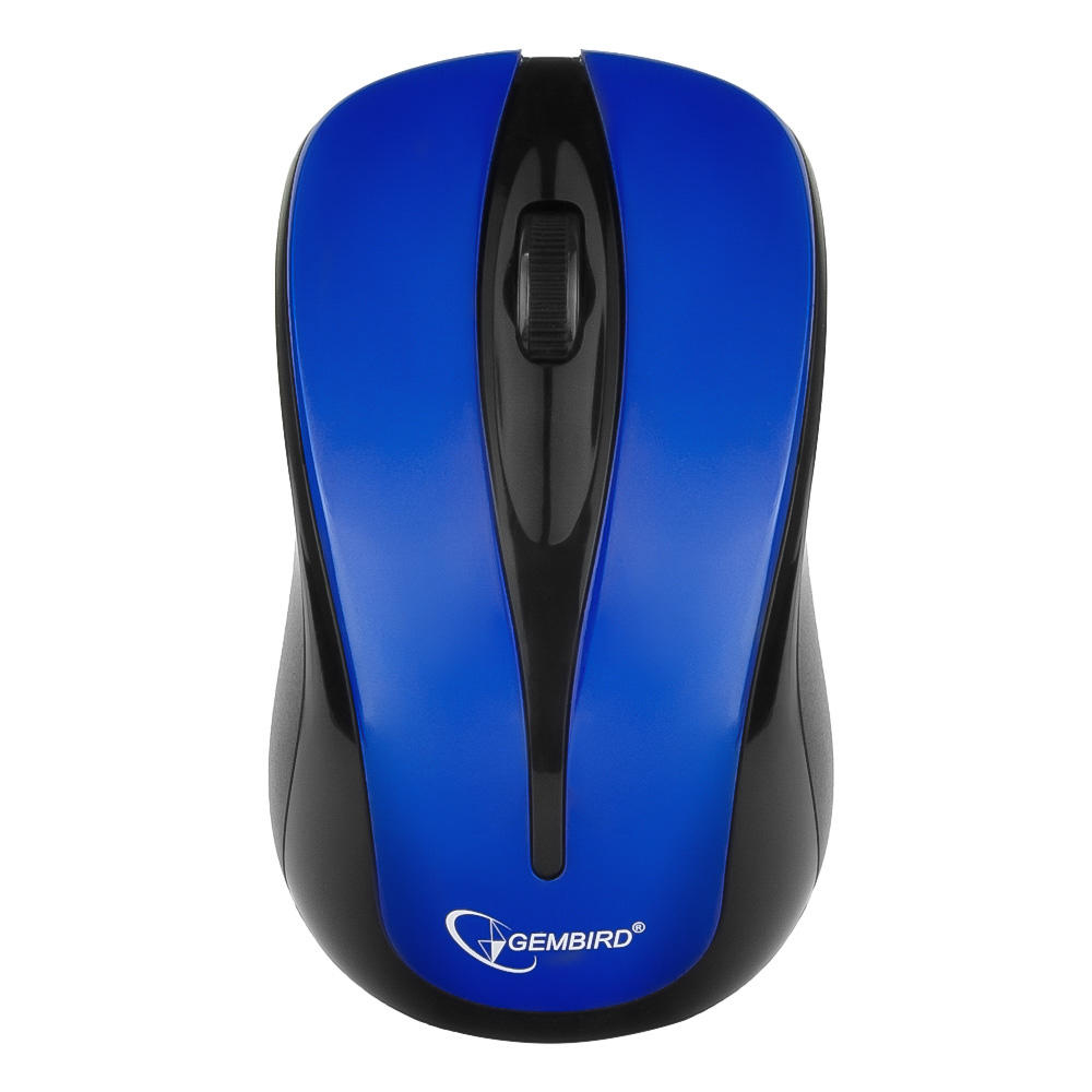 Мышь беспроводная Gembird MUSW-325-B, синий, USB