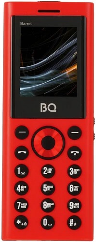 Мобильный телефон BQ 1858 Barrel Red+Black Trial SIM