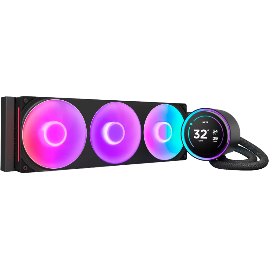 Система водяного охлаждения NZXT Kraken Elite 360 RGB черная