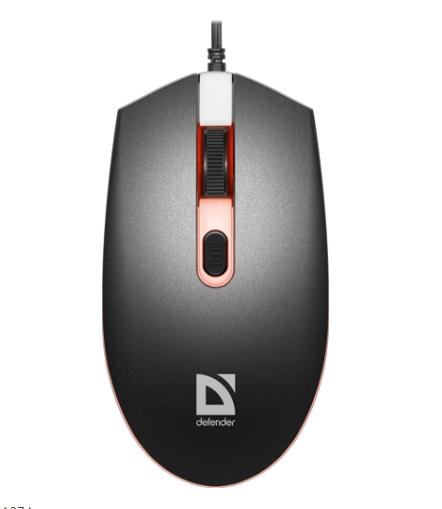 Мышь проводная Defender Dot MB-986 7цветов