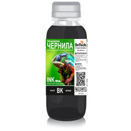 Чернила для Canon DeTech DT-CU16Bk Black 100ml