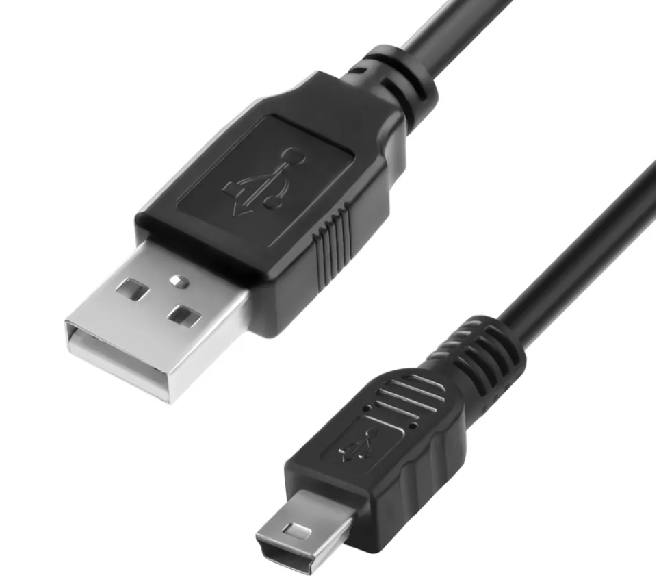 Кабель USB - MiniUSB, Smartbuy K-740-200, черный