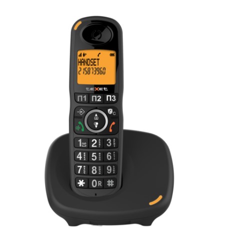 Радиотелефон teXet TX-D8905A черный