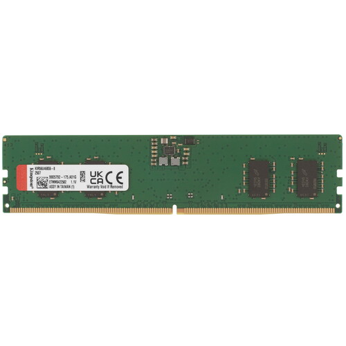 Модуль памяти DDR5 8Gb PC44800 5600MHz Kingston KVR56U46BS6-8