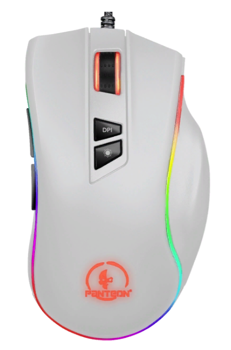 Мышь игровая PANTEON PS88, белый