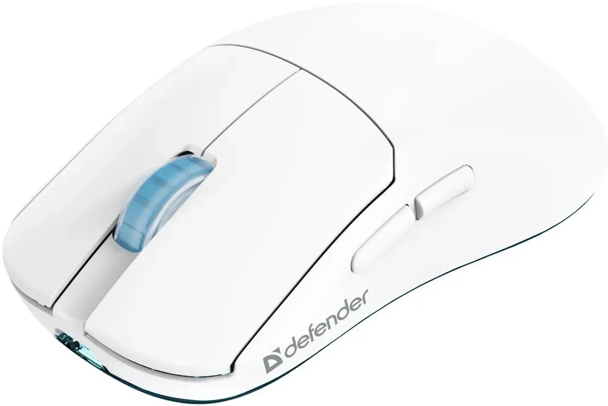 Мышь беспроводная игровая Defender Fame GM-516 белый