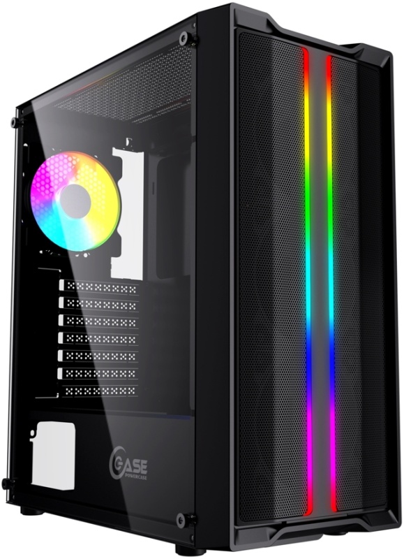 Корпус ATX без БП Powercase Mistral Evo (CMIEB-F4S)
