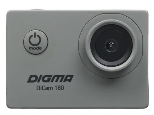 Экшн-камера Digma DiCam 180 серый