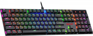 Клавиатура механическая Redragon Apas RU, RGB, черный