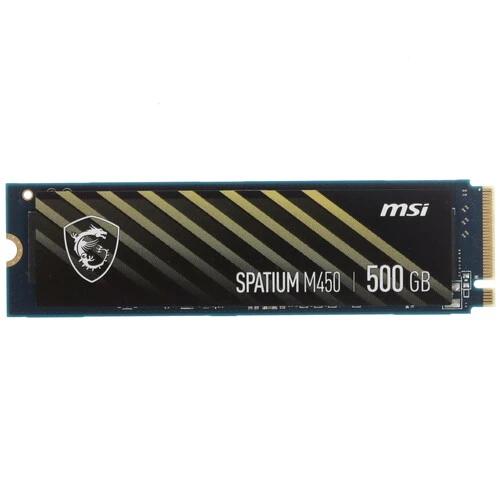 Накопитель SSD M.2 NVMe 500GB MSI SPATIUM M450 V1 S78-440K380-P83