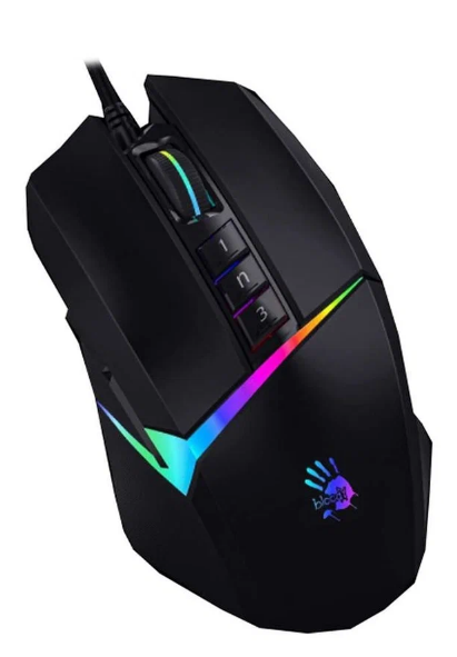 Мышь игровая A4Tech W60 Max BLOODY, черный