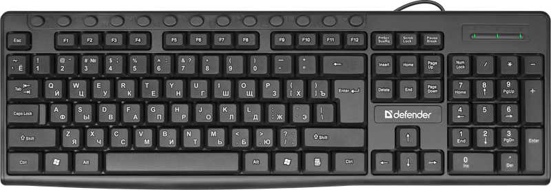 Клавиатура Defender Асtiоn НВ-719 USB Black