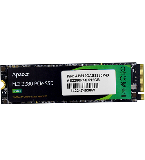 Накопитель SSD M.2 SATA 512Gb Apacer (AP512GAS2280P4X-1)