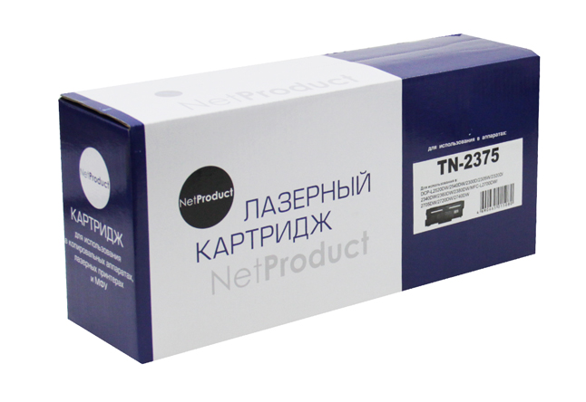 Картридж совместимый NetProduct N-TN-2375/TN-2335 (HL-L2300/2305/2320/2340) (2,6K)