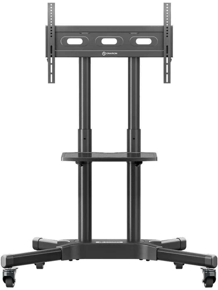Подставка для телевизора ONKRON TS1351, 32-65", напольный, мобильный, черный