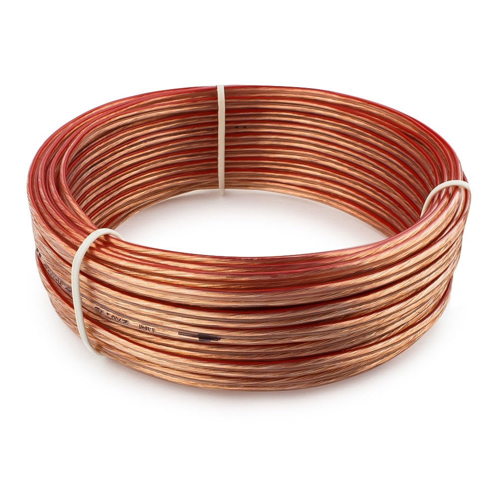 Кабель акустический (бухта) 15м Cablexpert CC-TC2x0,75-15M, 2x0.75мм2, медь