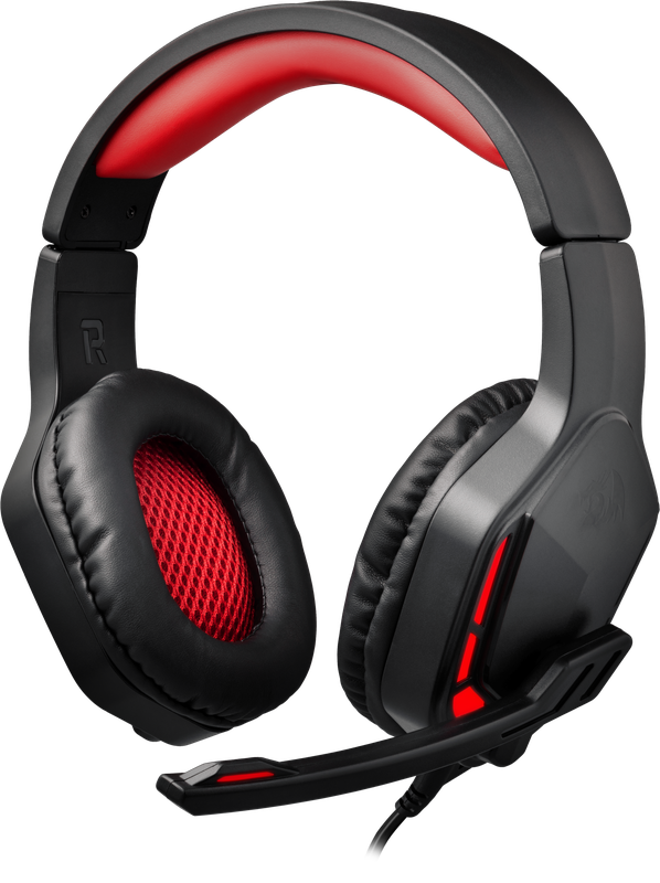 Гарнитура игровая Redragon Themis, красный/черный