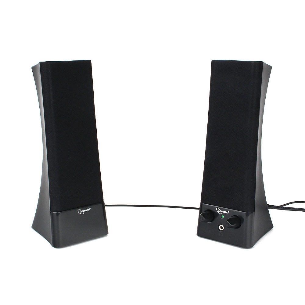 Акустика 2.0 Gembird SPK-500, черный, USB