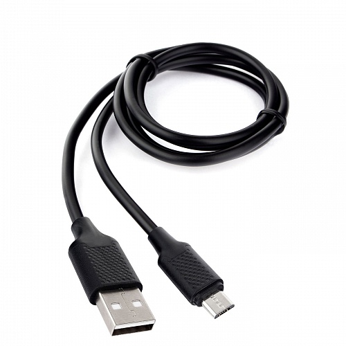 Кабель USB - microUSB Cablexpert CCB-mUSB2-AMBMO2-1MB, 1м, черный