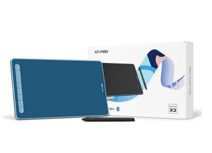Графический планшет XPPen Deco L, синий