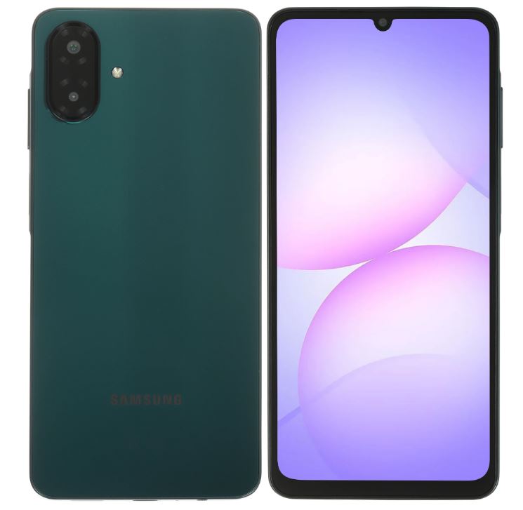 Смартфон Samsung Galaxy A07 4/128Gb, зеленый