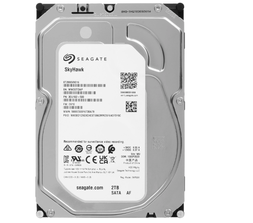 Жесткий диск 3.5" 2000Gb Seagate SkyHawk (ST2000VX016)