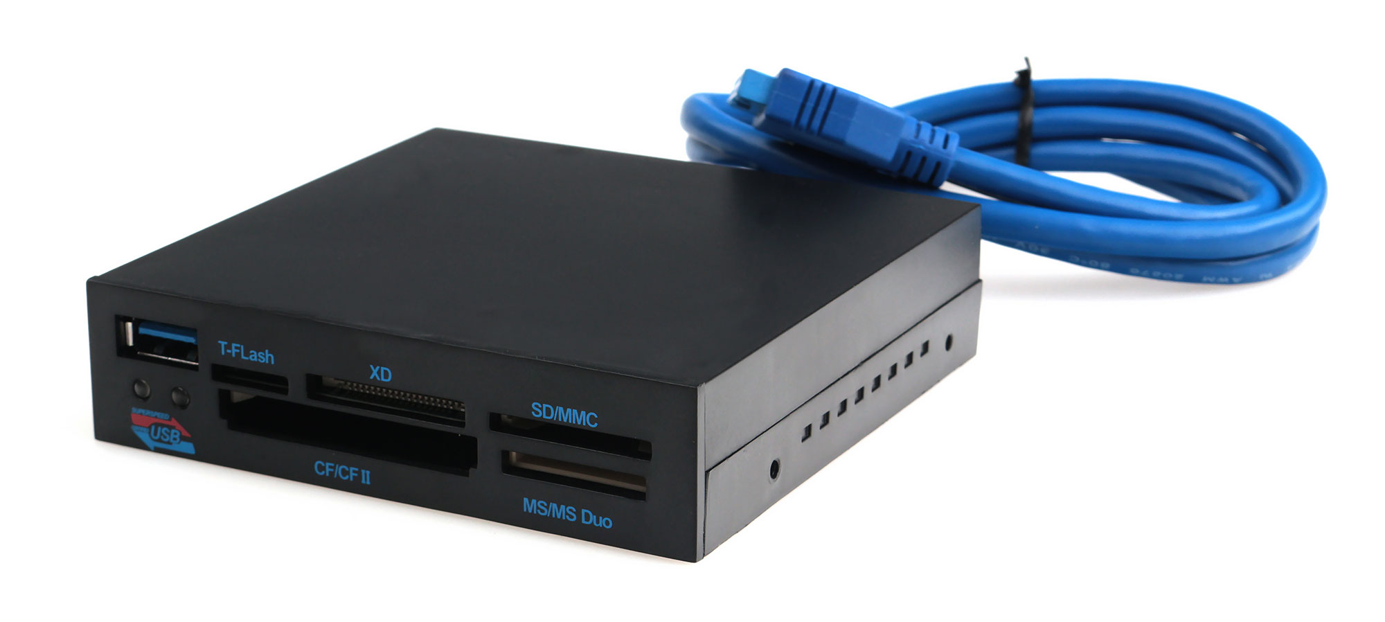 Картридер внутренний Gembird FDI2-ALLIN1-03-B (USB 3.0)