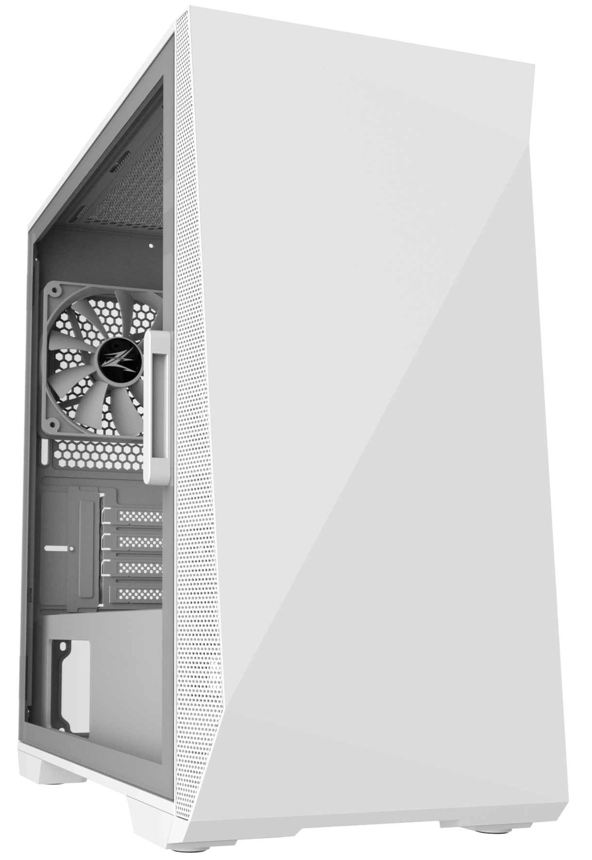 Корпус mATX без БП ZALMAN Z1 Iceberg, белый