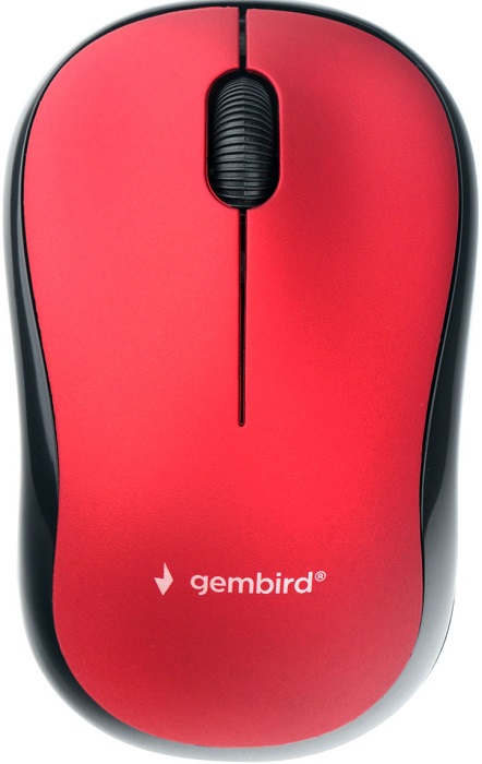 Мышь беспроводная Gembird MUSW-270, красный, USB