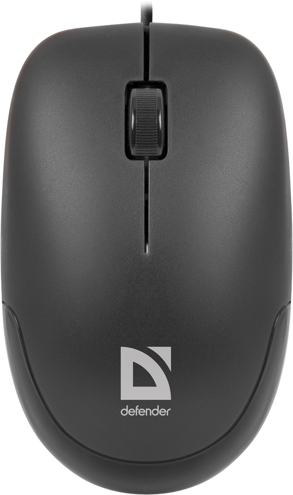 Мышь проводная Defender Datum MM-010 USB, черный